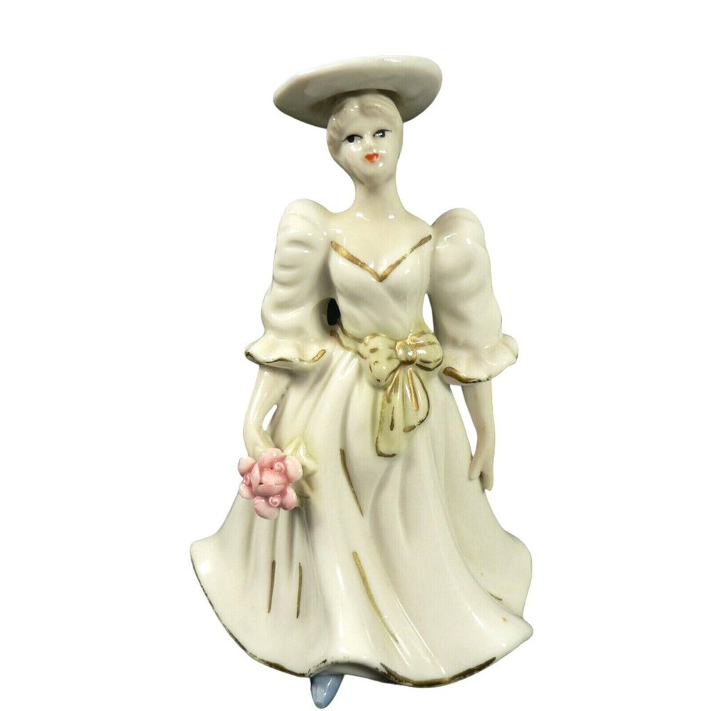 Female Figurines Victorian Ladies Porcelain K's Collection 3 pcs - Picture 7 of 12